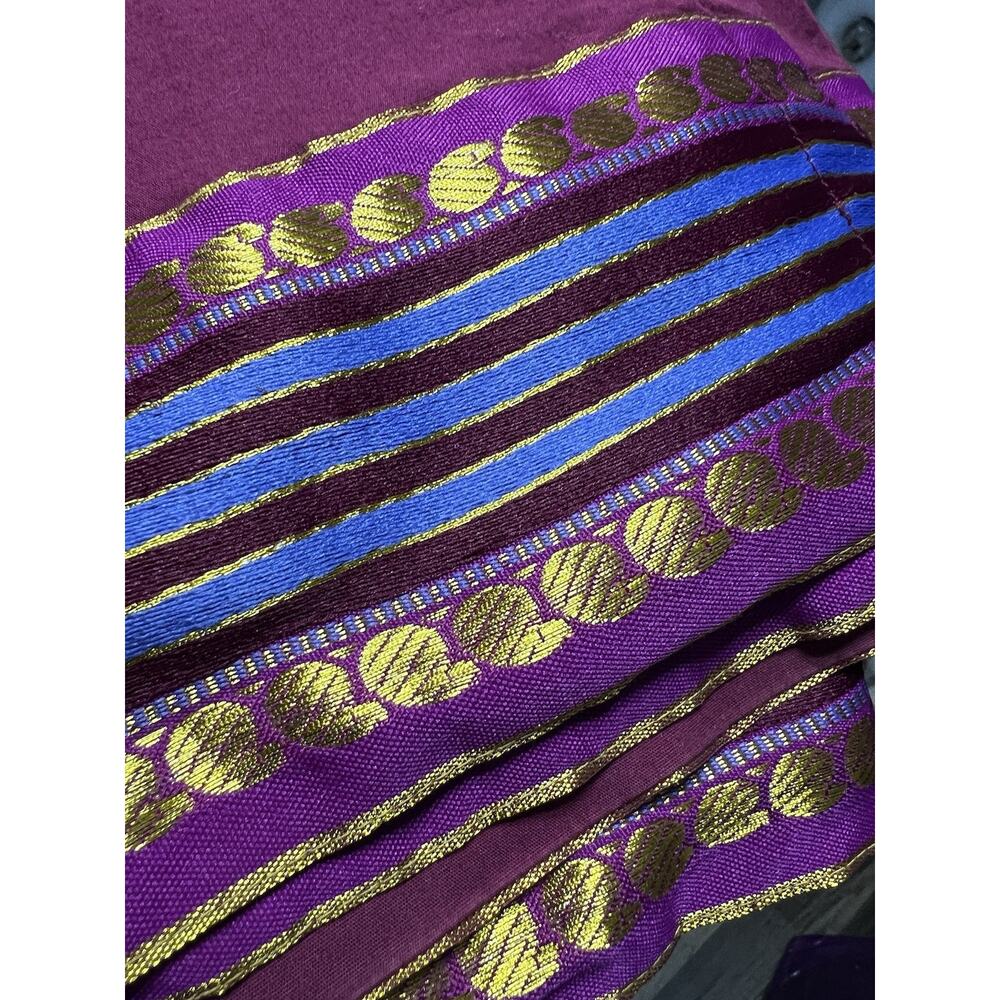 VTG 90s Spiegel Wrap Maxi Skirt Colorful Sz 12 Hippie Boho Indie Festival - Picture 11 of 12